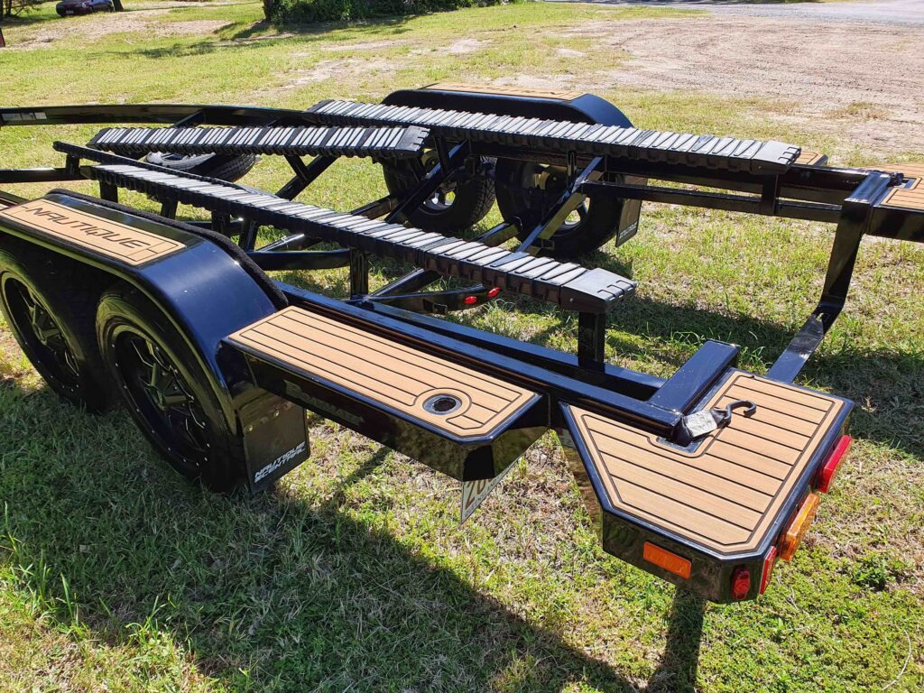 Snaptraxx Snaptracks Snaptrax bunk hull superior protection boat trailer